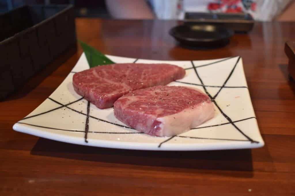 A5 Kobe kött 200g.