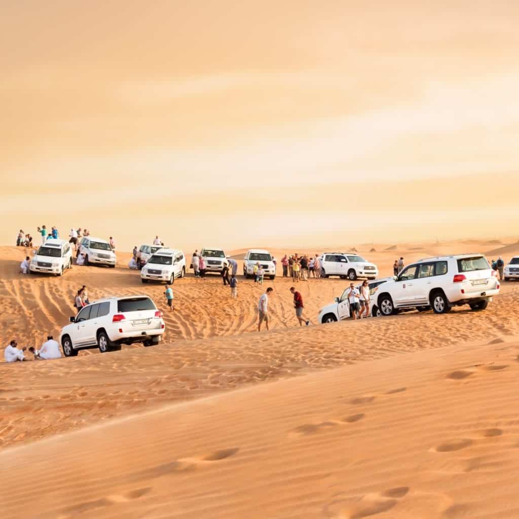 Dubai desert 4x4 cars