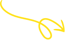 En gul dekorpil.