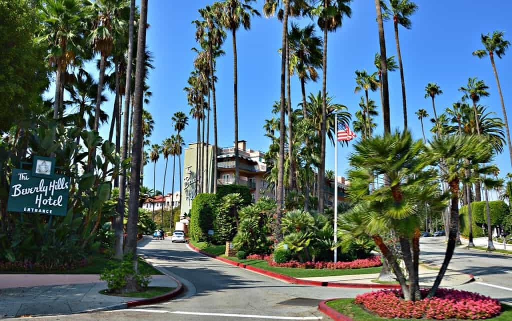 Beverly hills hotel in L.A.
