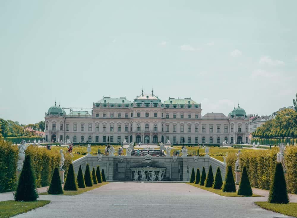 Wien i österike - slott.