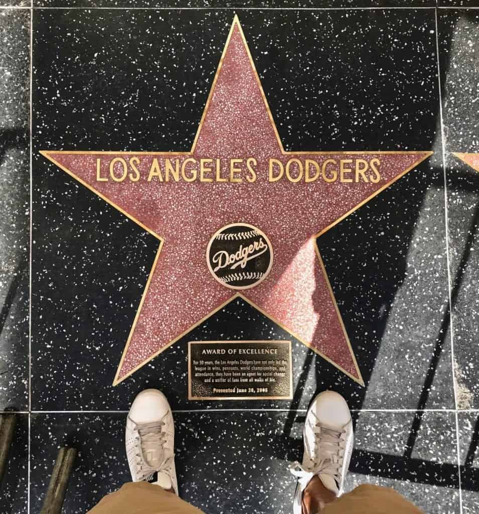 Hollywood Walk of Fame stars.