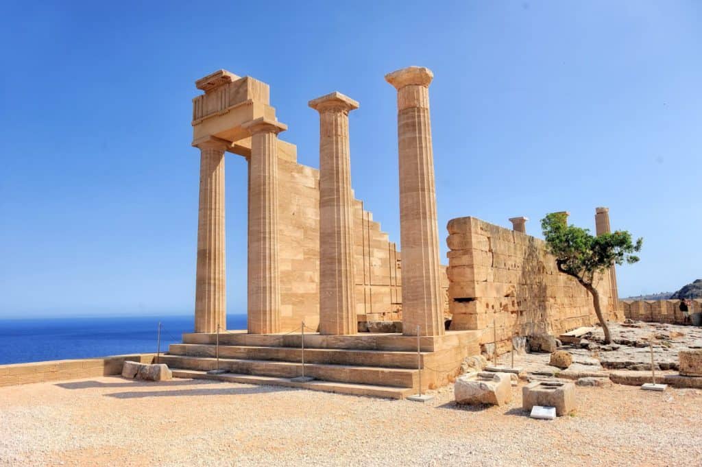Historiska monument grekland.