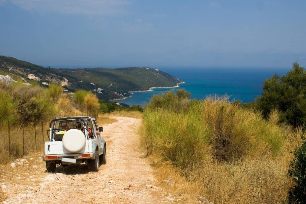 Jeep safari grekland