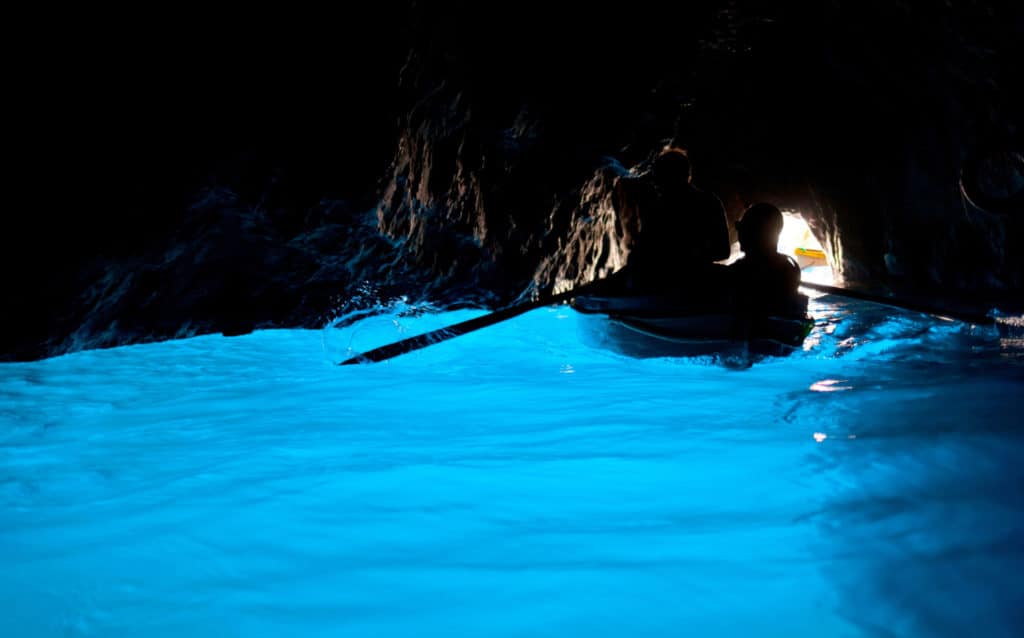 Blåa grottan Capri