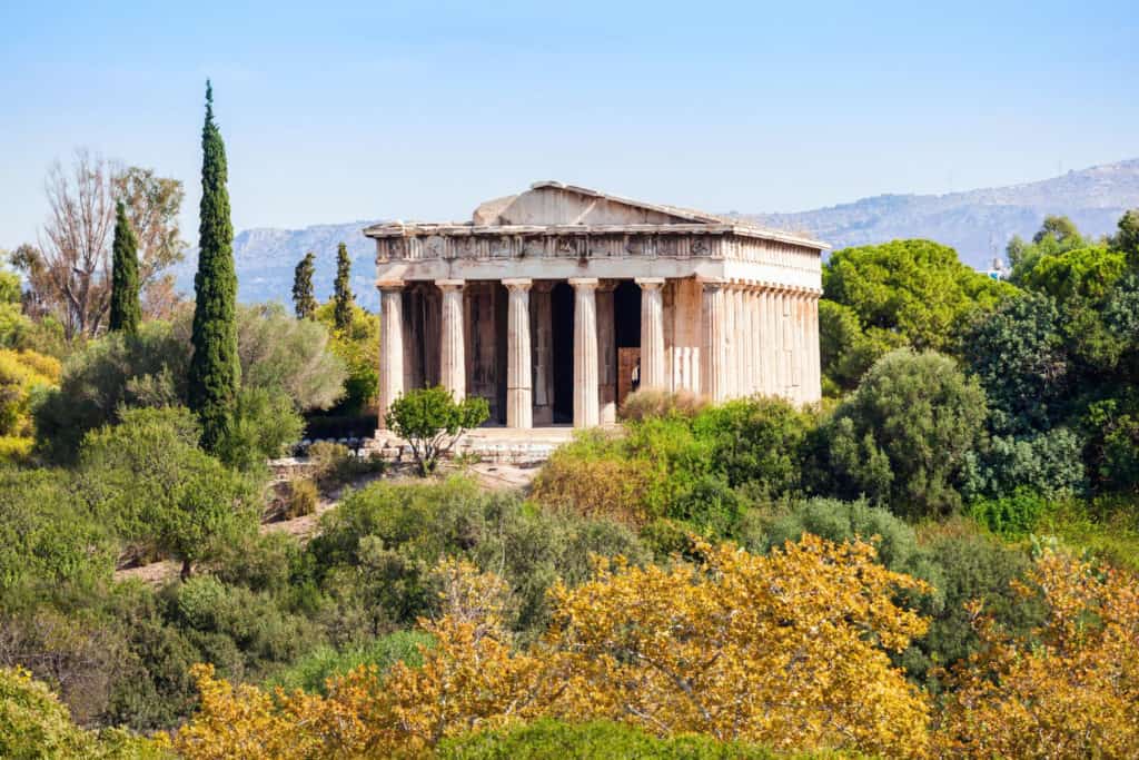 Antikt hefaistos tempel