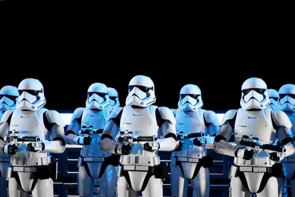 Stormtroopers star wars.