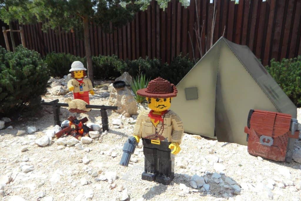 Legoland statyer