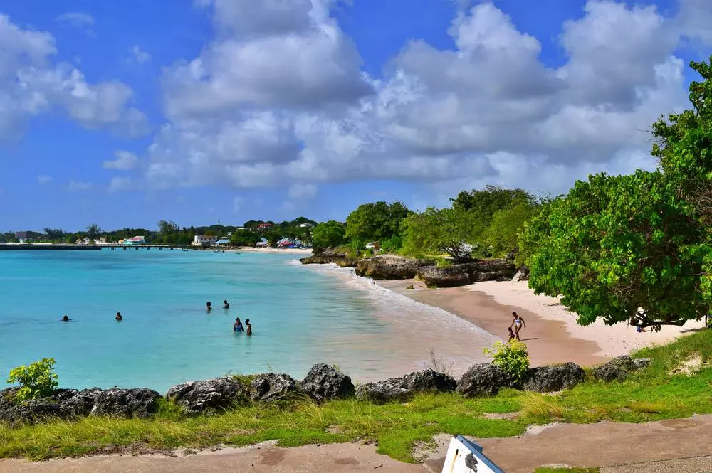 Barbados sandstrand