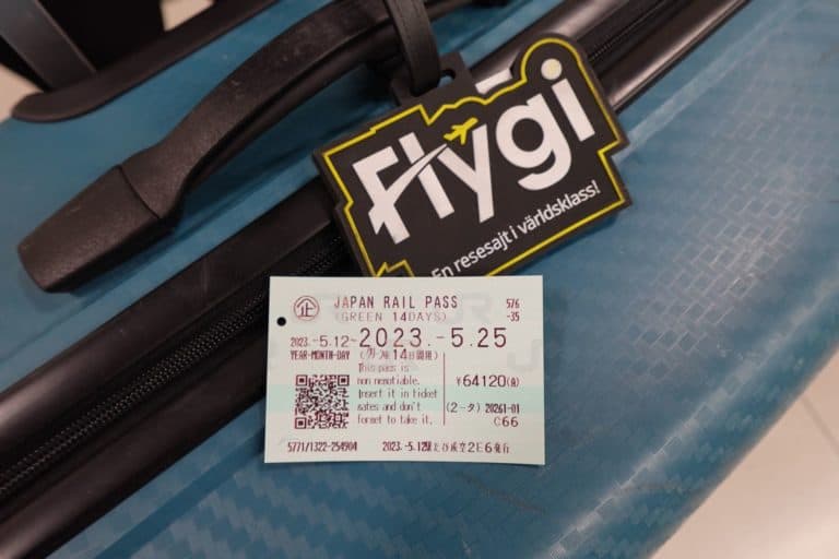 Japan rail pass kort