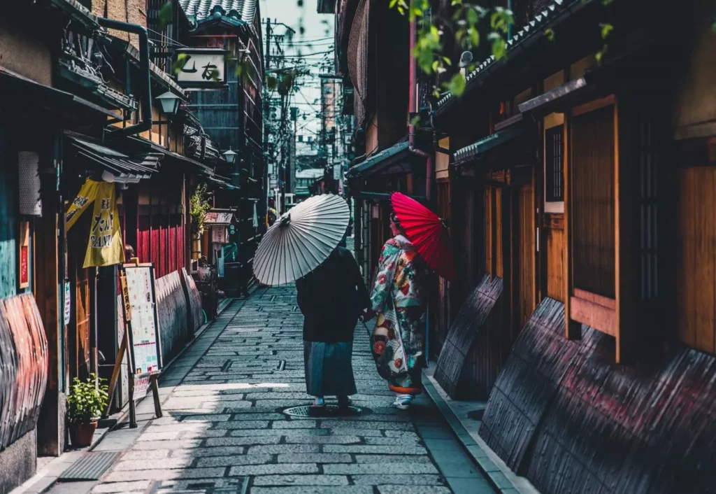 kimono promenad